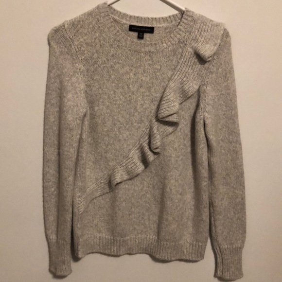 Banana Republic Sweaters - Banana Republic Ruffle Sweater size XS